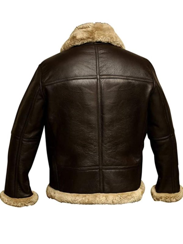 Classic Shearling Leather Jacket