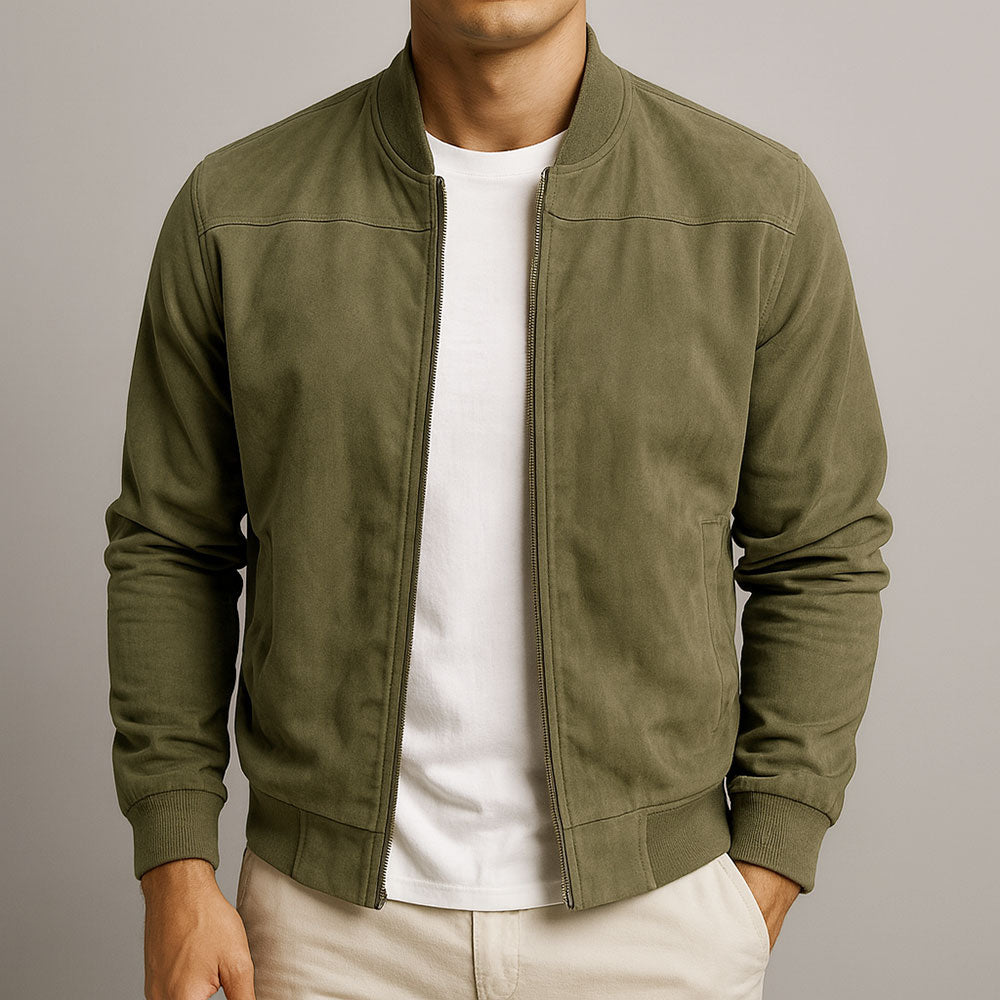 Modern Minimalist Zip Jacket