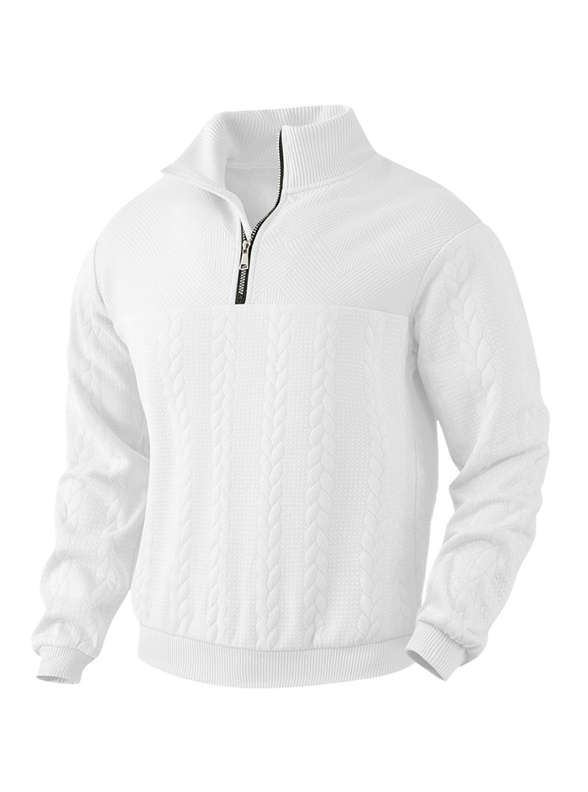Alessandro™| trendy zip-up sweatshirt