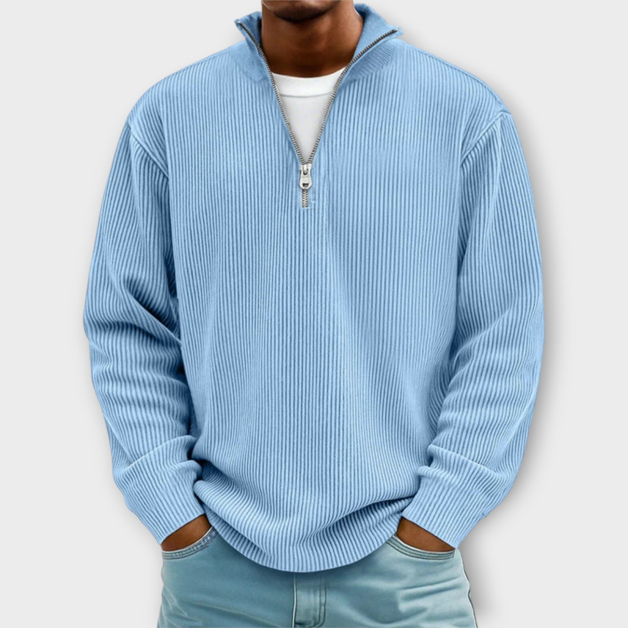 CLIFF™|TRENDY ZIP SWEATER