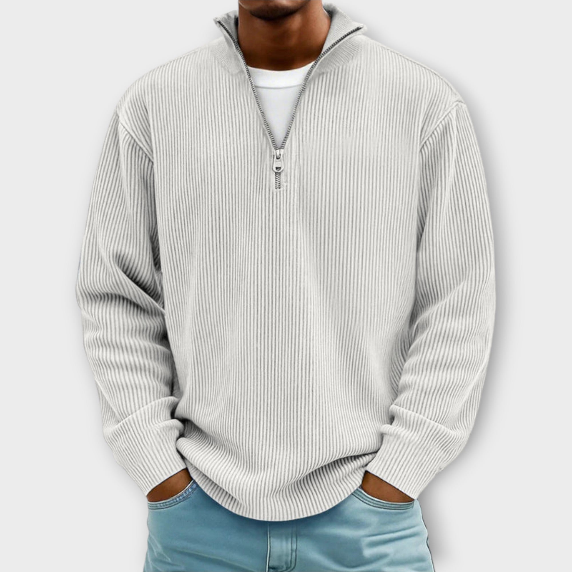CLIFF™|TRENDY ZIP SWEATER