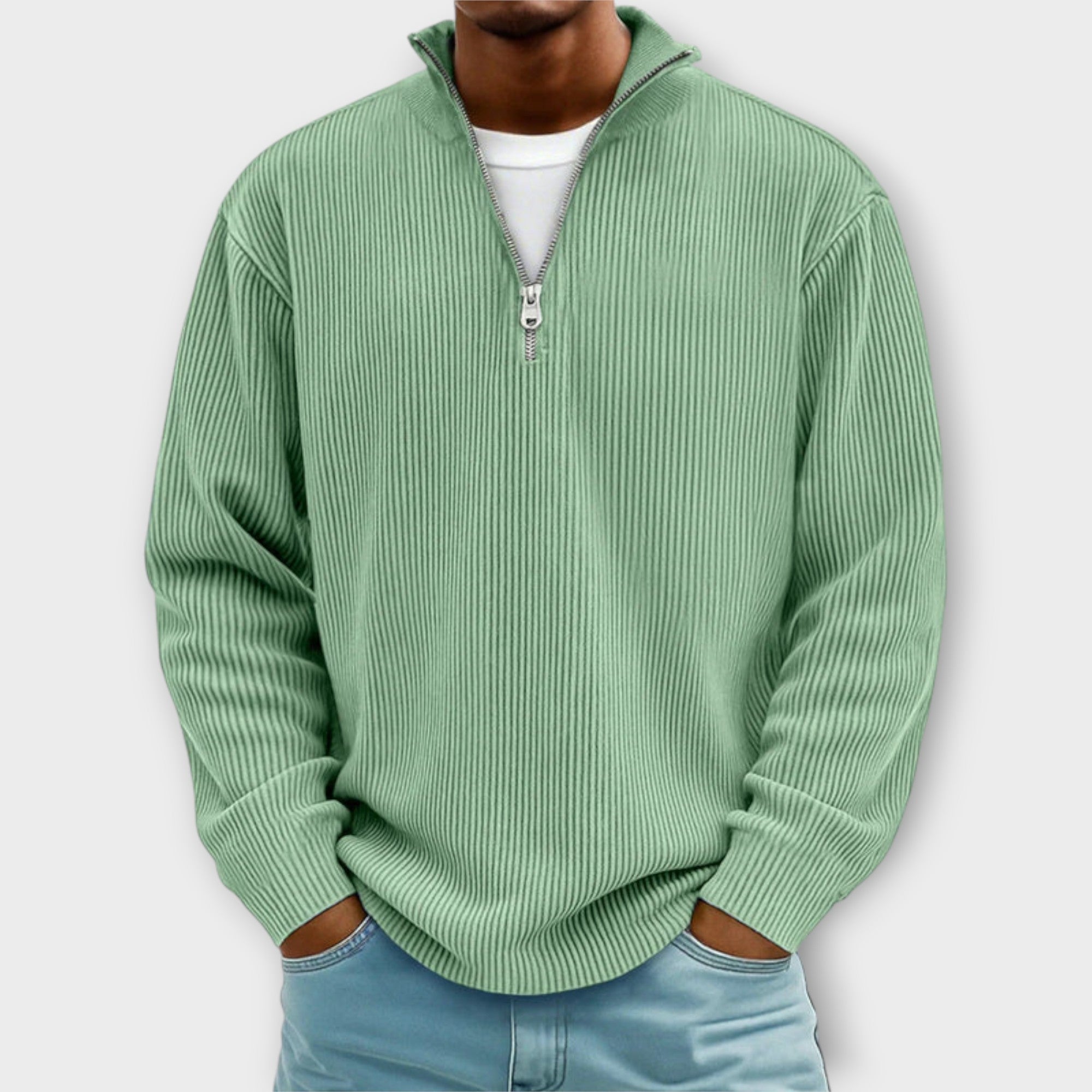 CLIFF™|TRENDY ZIP SWEATER