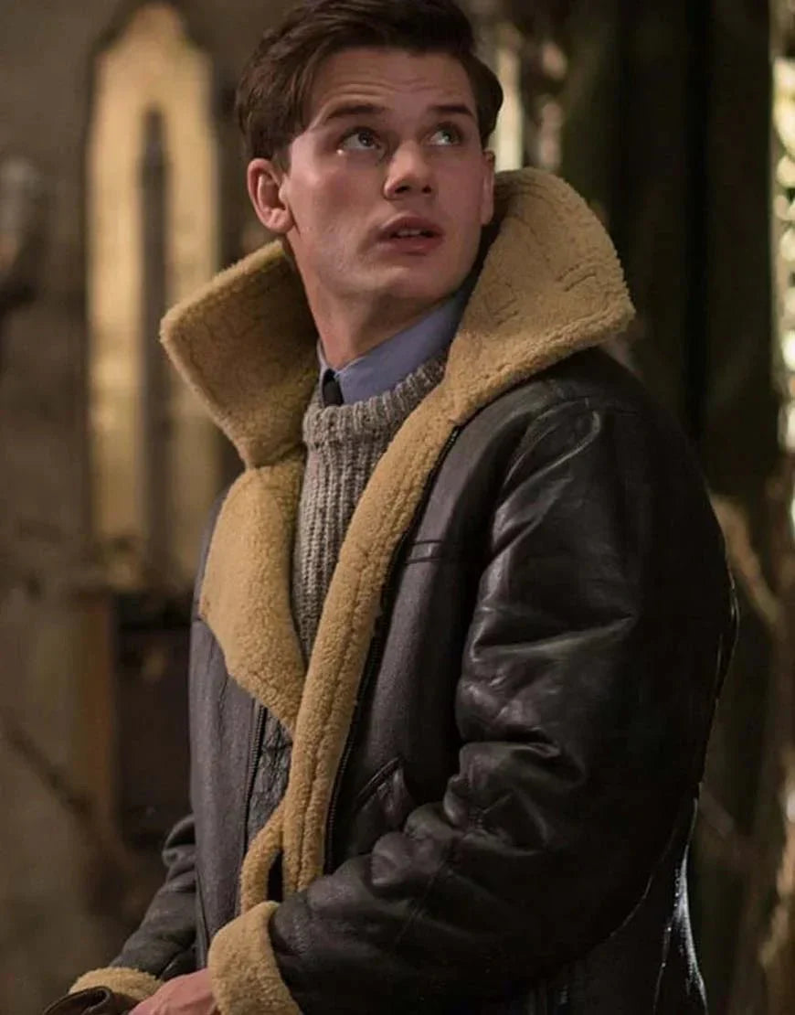 Classic Shearling Leather Jacket