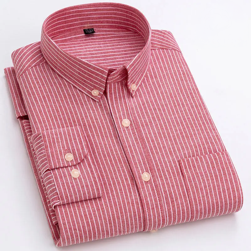 Modern Striped Cotton Shirt