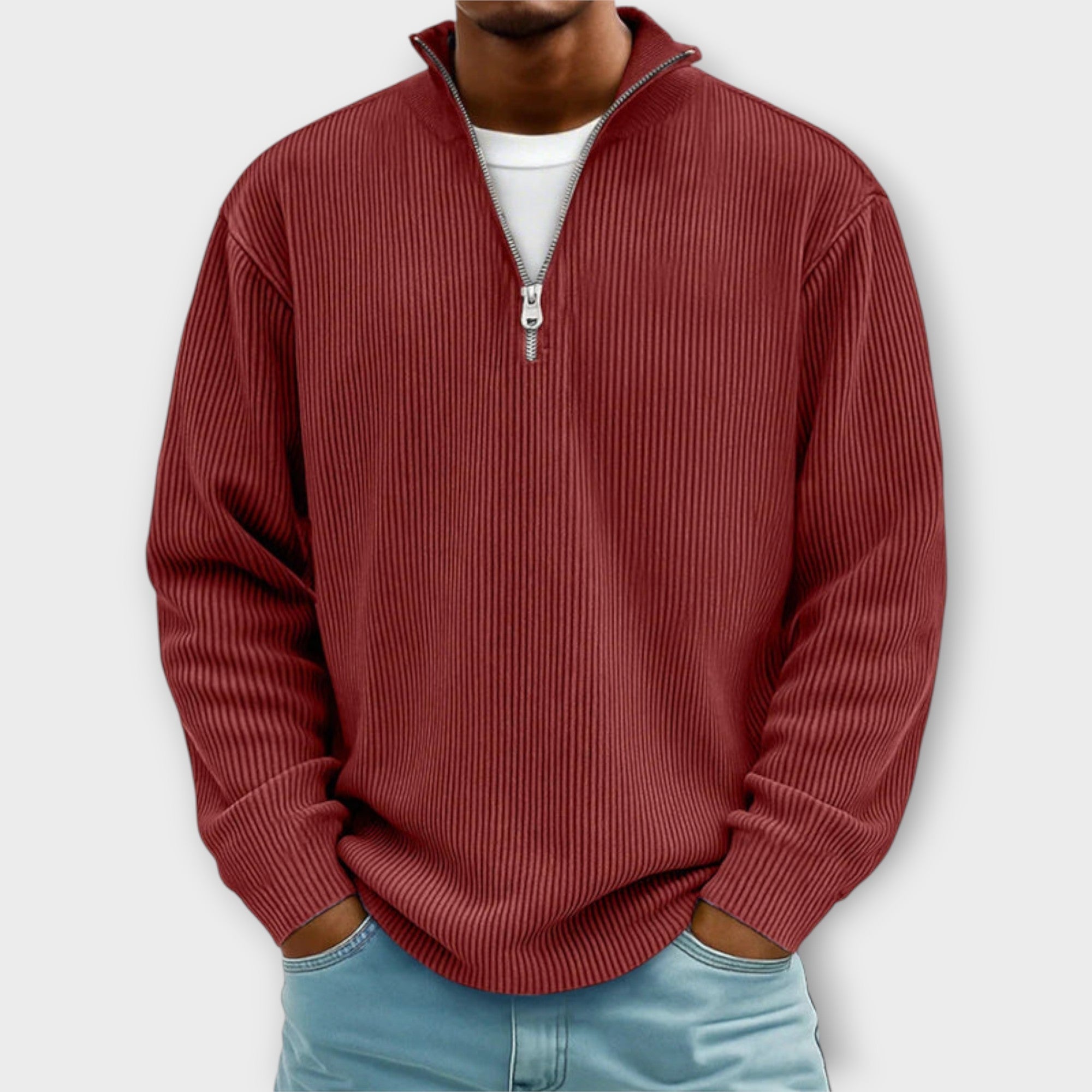 CLIFF™|TRENDY ZIP SWEATER