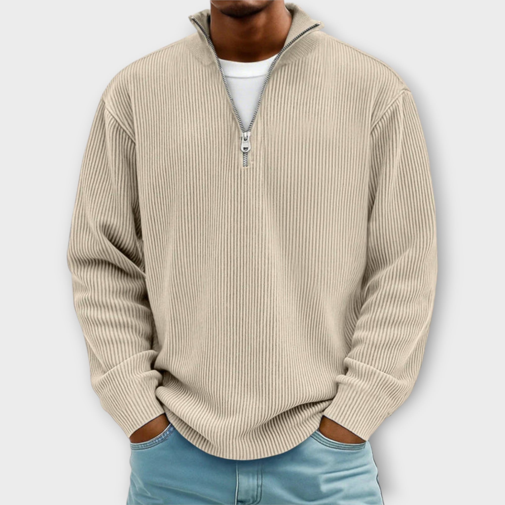 CLIFF™|TRENDY ZIP SWEATER