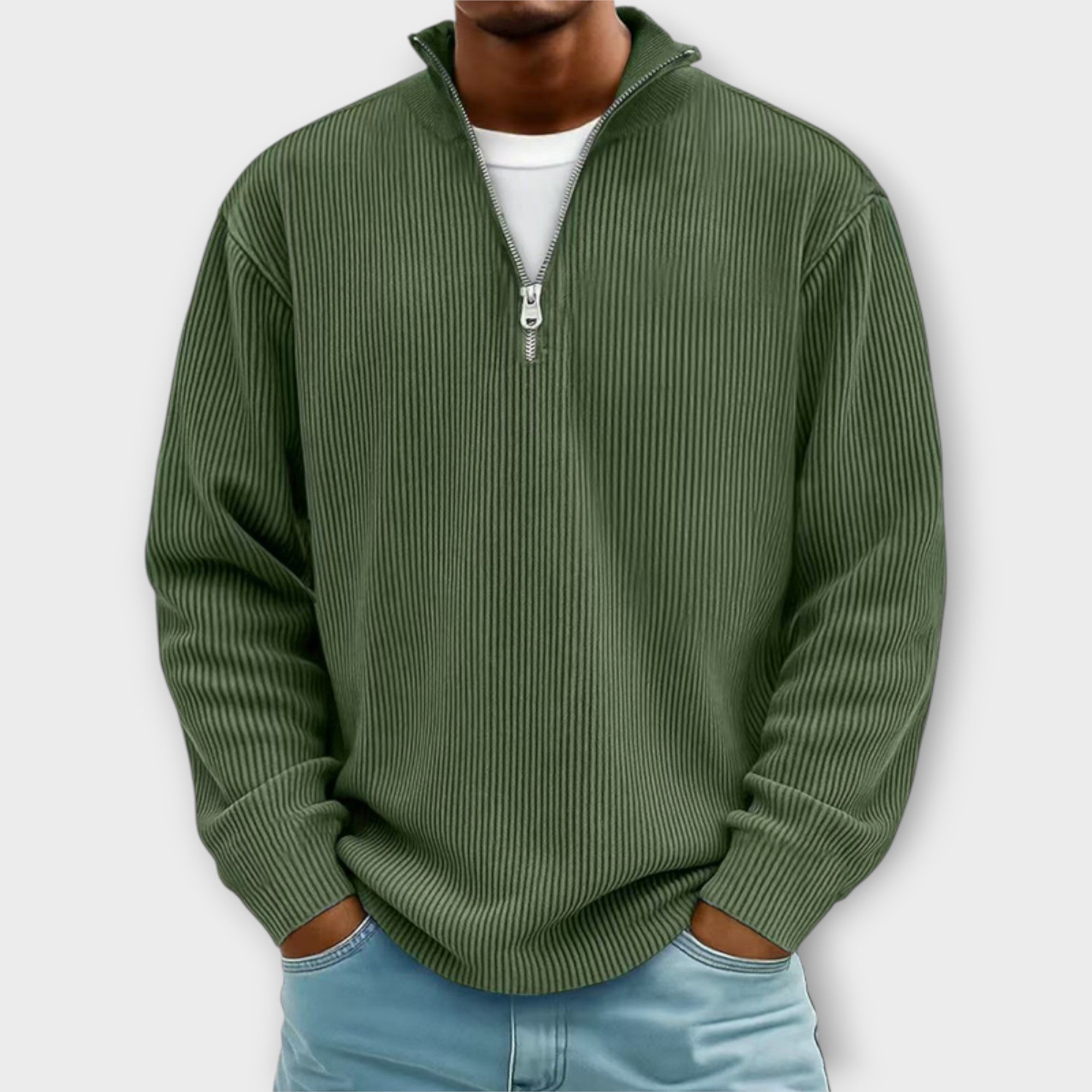 CLIFF™|TRENDY ZIP SWEATER