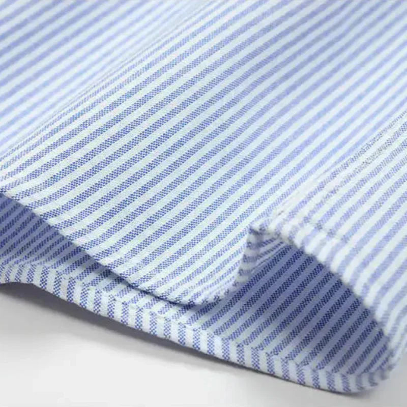 Modern Striped Cotton Shirt