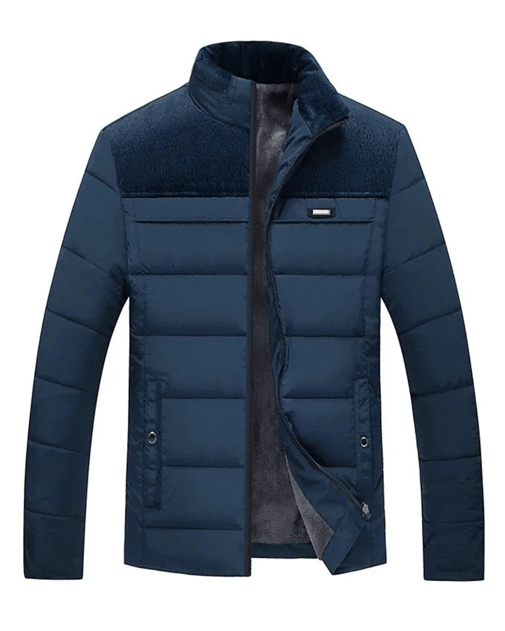 Refined Padded Cold-Weather Coat