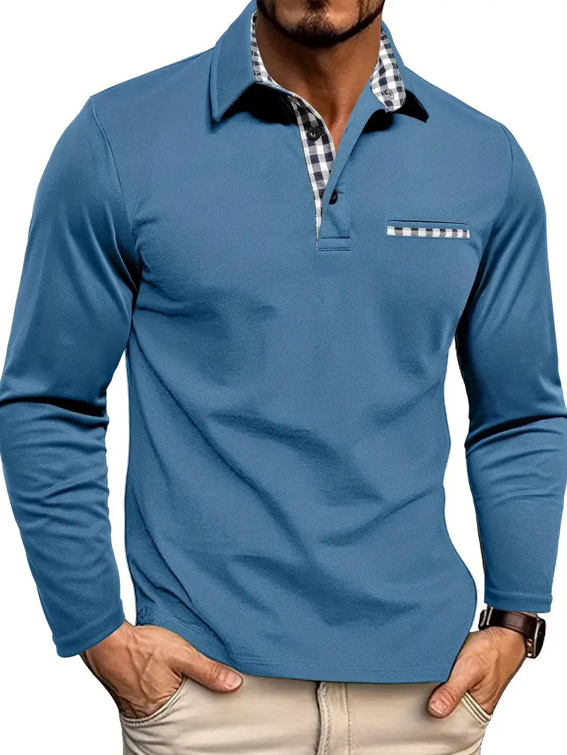 AGOSTINO™|LONG SLEEVE POLO