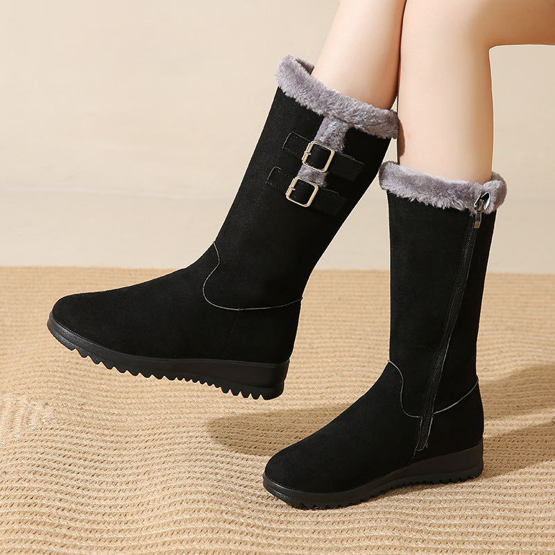 💖💥 Limited Time – 70% DISCOUNT! Women's Mid-Calf Snow Boots, Warm & Stylish